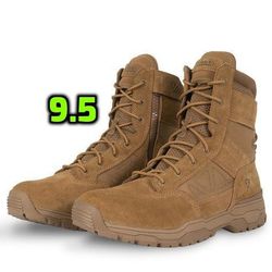 New First Tactical Men's  Operator Side Zip Tactical Boot
,Coyote, 9.5 