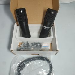 2 USB Condenser Microphones BRAND NEW UNUSED