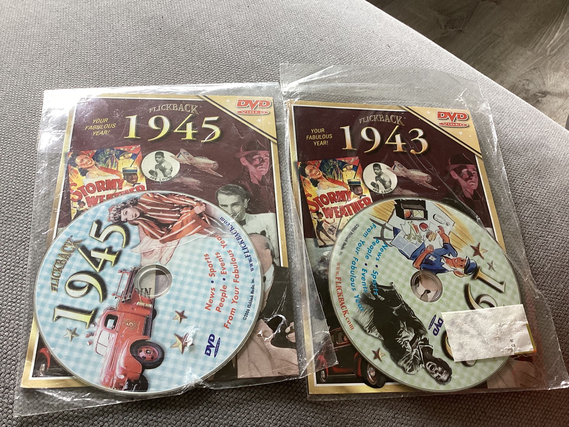 1943 AND 1945 flashback DUE Due Set Great History Classes