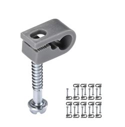 Yescom Cable Clamps 1/4 inch for Starlink Cable 20Pcs - Spring Season Sale
