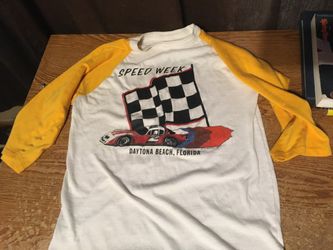 DAYTONA BEACH, FLORIDA THE RAT'S HOLE 1982 NASCAR SPEED WEEK SHIRT