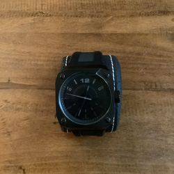 Diesel DZ-1433 black watch rubber band