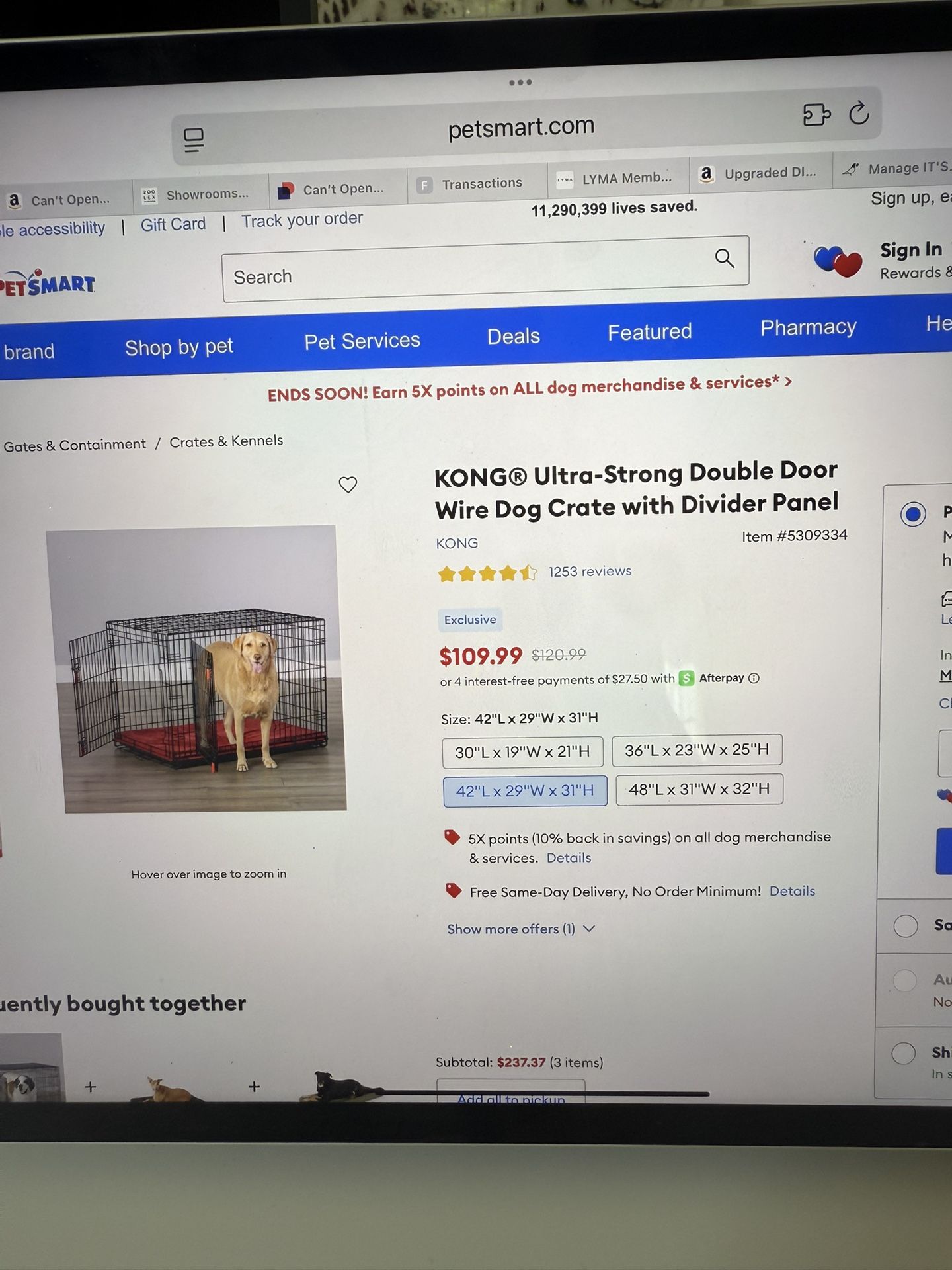 DOG CRATE - Kong Brand