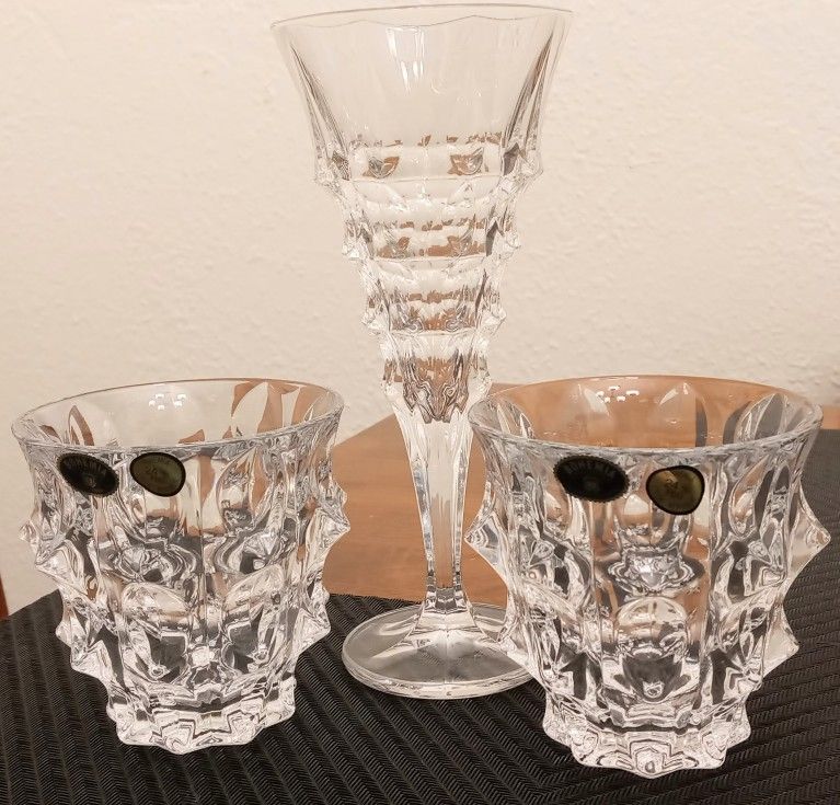 Bohemia Czech Republic Lead Cristal 24% Pbo Set