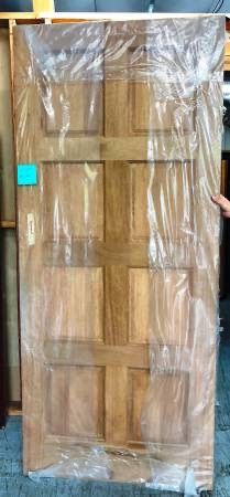 ***3/6 X 8/0 AAW MAHOGANY ENTRY DOOR 1 3/4 THICK***