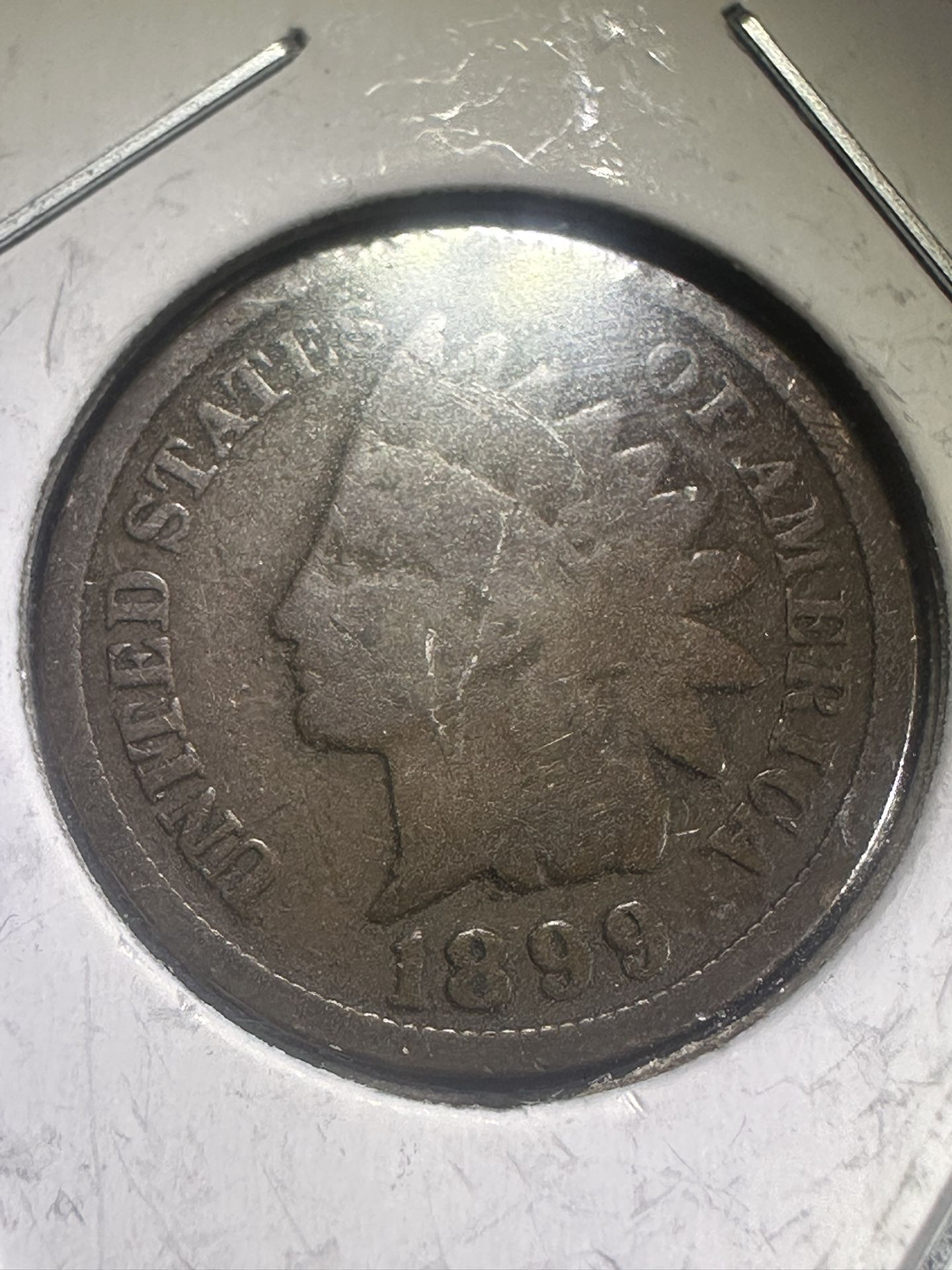 1891 Indian Head Penny