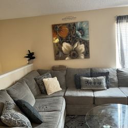 Sofa, End Tables, Table 