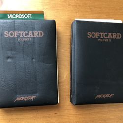 Rare- Apple II series Microsoft SOFTCARD Diskettes plus Manuals