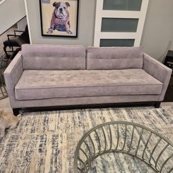 Grey Couch with Matching Oversized Chair – Great Condition!
