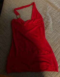 Cute open back top