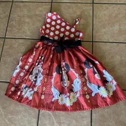 Minnie  Mouse Dress Size 5-6 