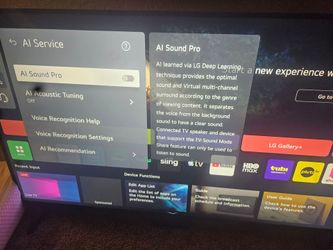 LG 555" 4K UHD AI Smart TV ($200) Brand New