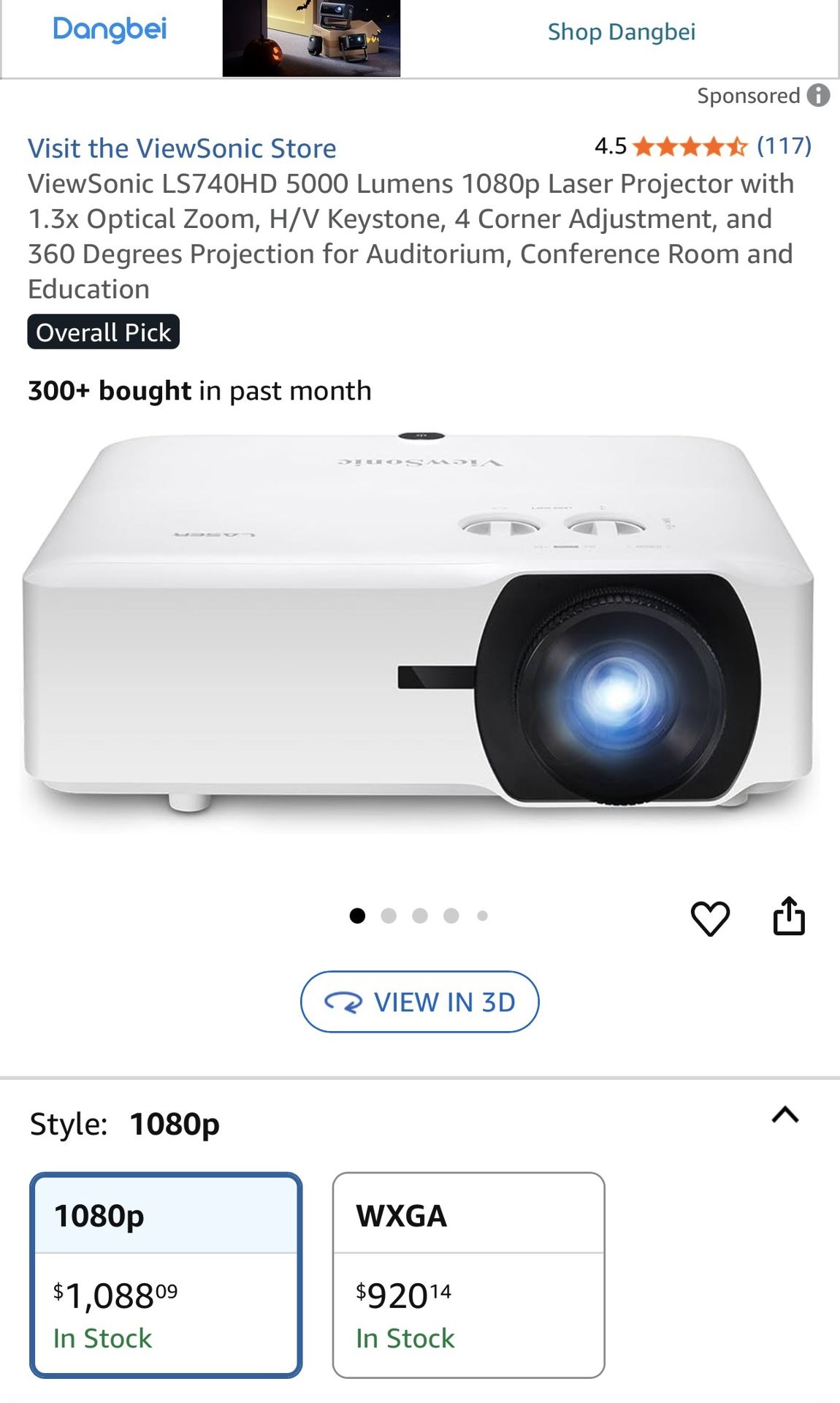 View Sonic Projector
