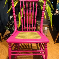 Refinished Vintage Rocking Chair 