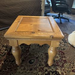 Wooden End Table