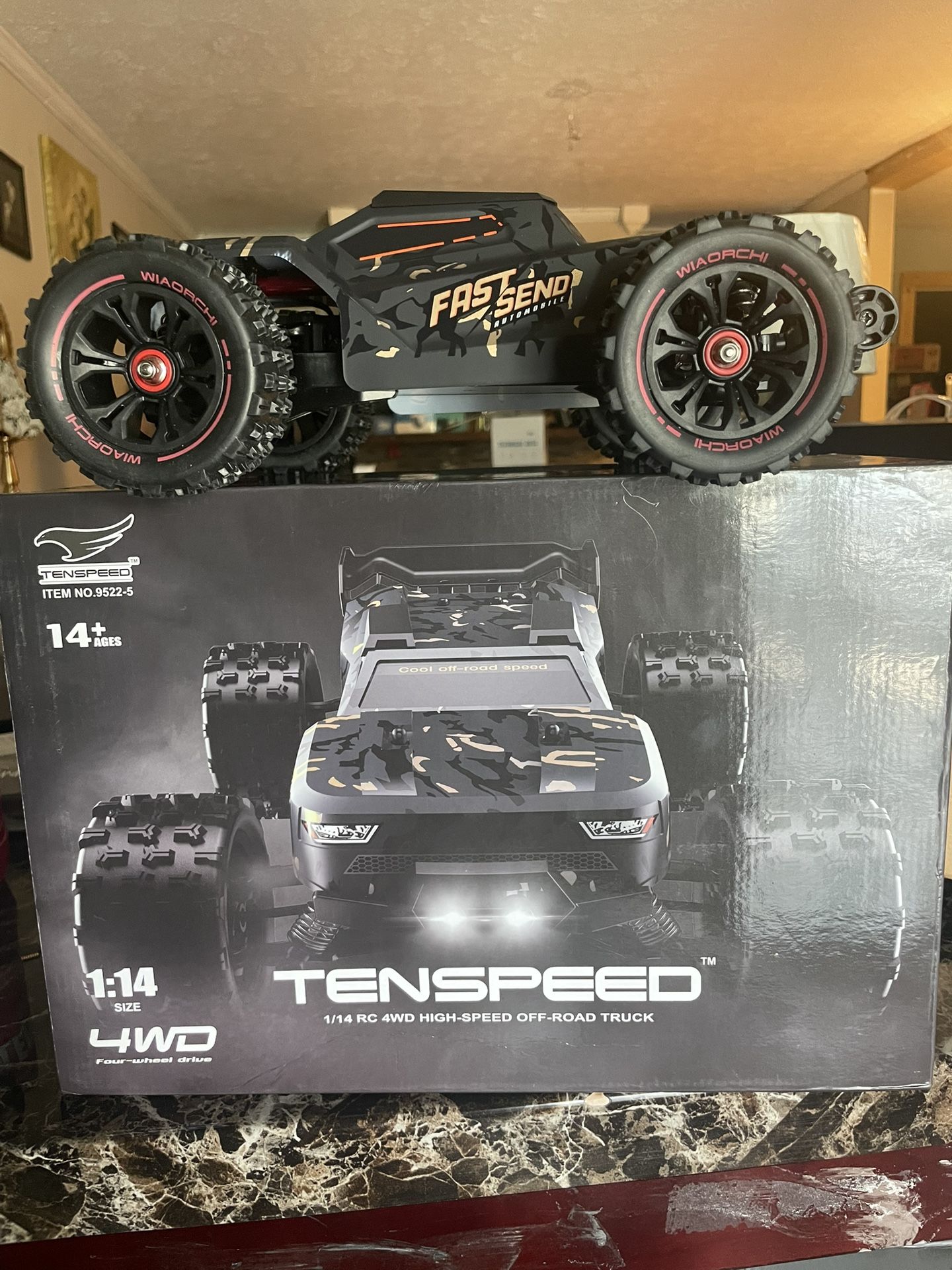 TENSPEED 1/14 RC 4wd High-speed Off-road Truck