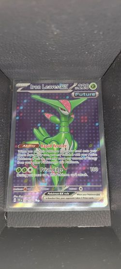 Iron Leaves ex Pokémon Card 186/162 Holo