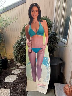 Rare Bud Light Life-Size Cardboard Standee Display