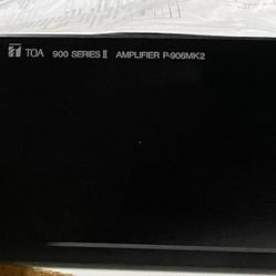 Amplifier TOA 900 Series II Amplifier P-906MK2