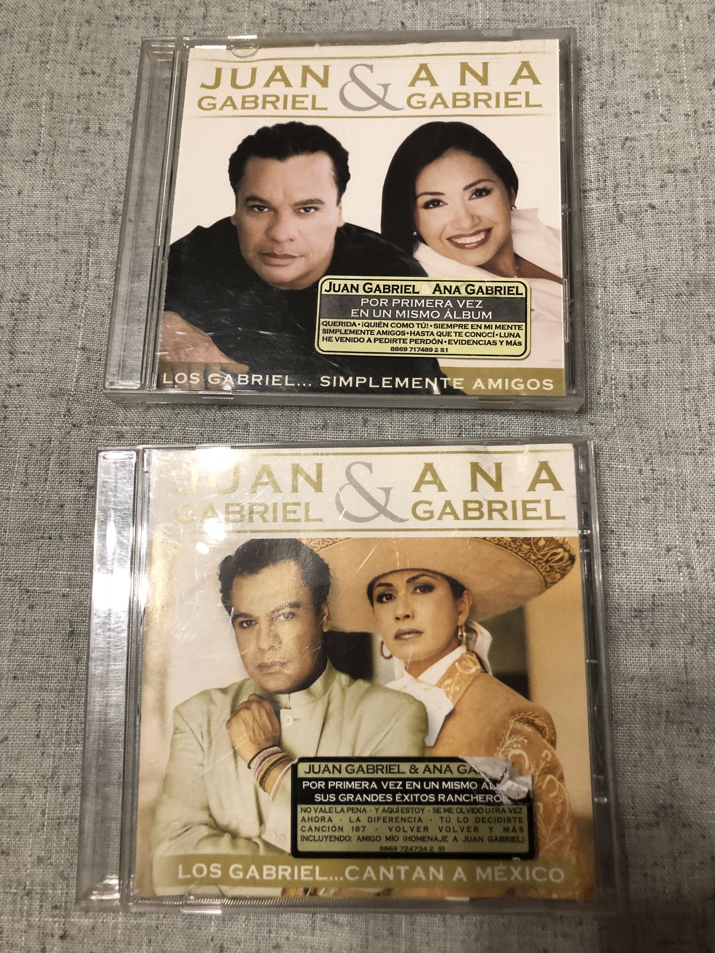 CD'S Juan Gabriel y Ana Gabriel