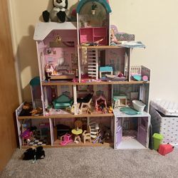 Barbie House No Furniture 