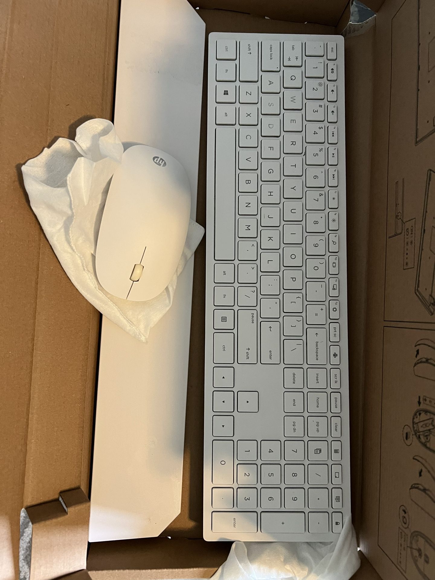 Keyboard And Mouse HP Wireless