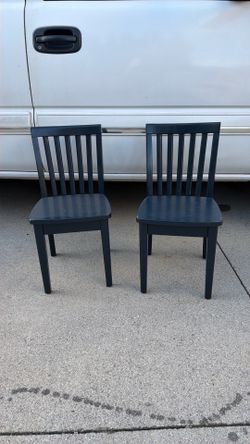 2 Pottery Barn children’s chairs