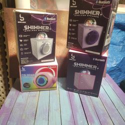 Wireless "Shimmer"Speakers