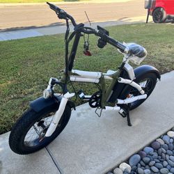 Electric bicycle. DWMeigi 500W MG8710 Fat Tire Electric Bike