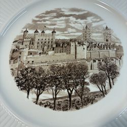 Wedgwood Old London Views Plate Tower Of London