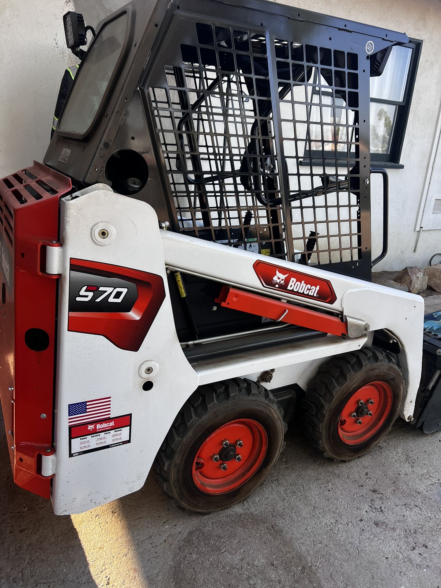 Skid Steer Bobcat Available