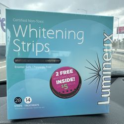 LUMINEUX WHITENING TEETH STRIPS Brand New Factory Sealed  - 14 treatments! 29 Strips :) 