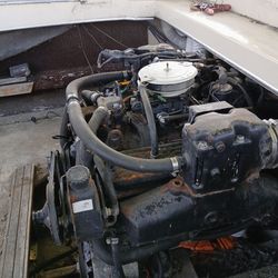 350 cid Mercruiser marine motor and outdrive