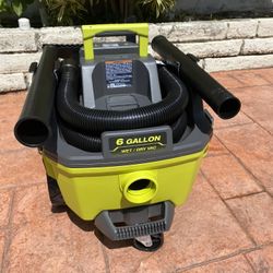 Ryobi 6 Gallon 18V Vacuum- Battery Not Included