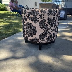 wooden stool.