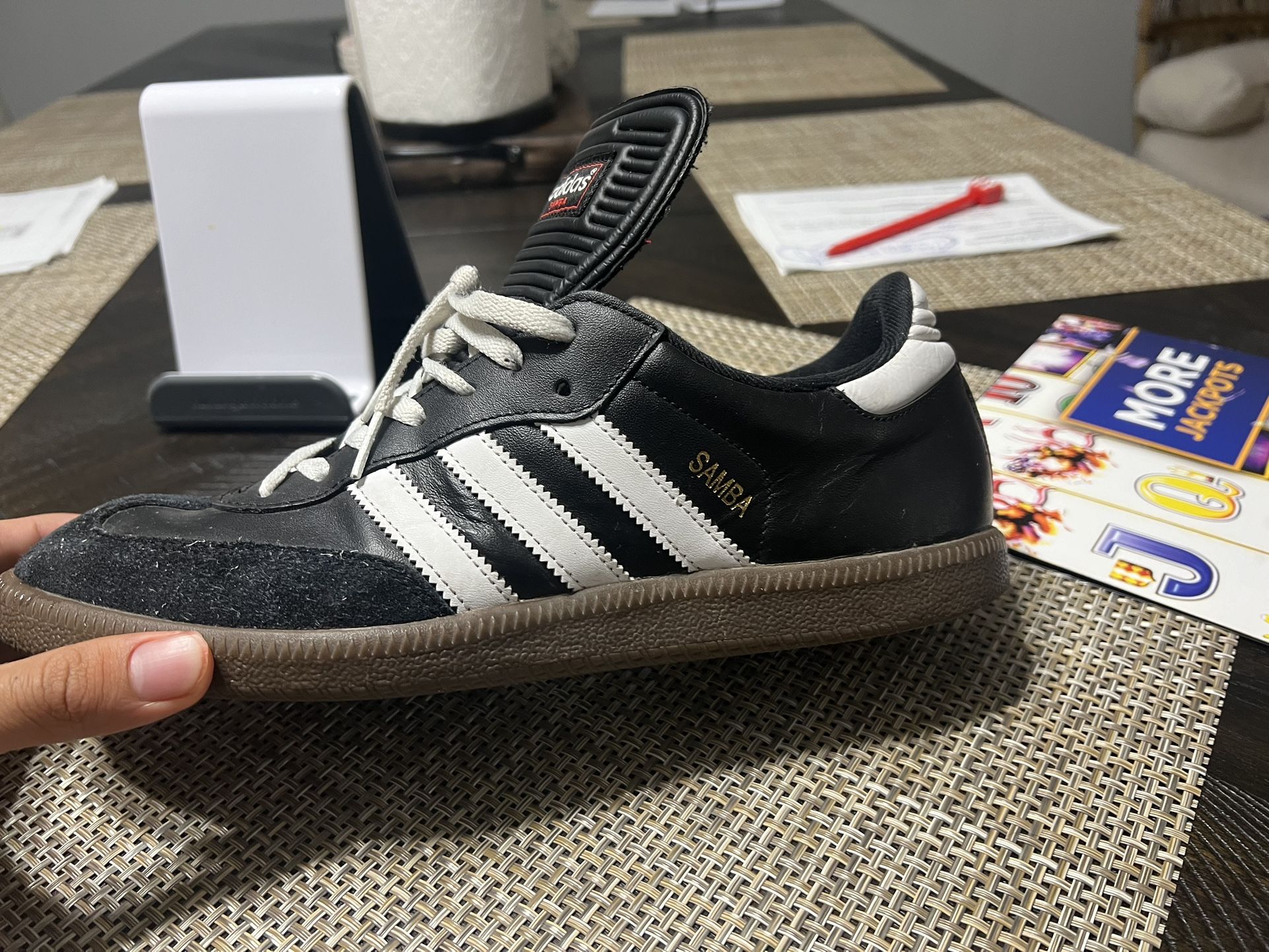 adidas gazelle silver green womens adidas Samba OG Mens Lifestyle Shoes (Core Black/Cloud White/Gum) main image 1