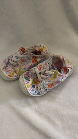 Toddler Canvas Sneakers with Animal Print