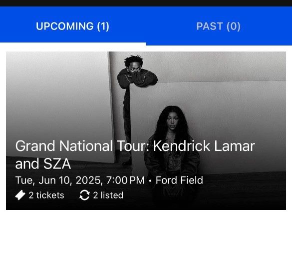 Kendrick Lamar Tickets