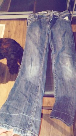 Flare Dark Wash Size 12 