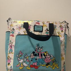 Loungefly Mickey and friends tote