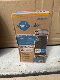InSinkErator Badger 1 Garbage Disposal – Brand New Sealed in Box