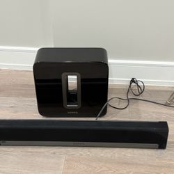 Sonos Subwoofer & Soundbar