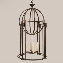 Paul Ferrante 4119 Milano Hanging Lantern - WOW - pair available