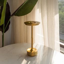 Gold Portable Table Lamp