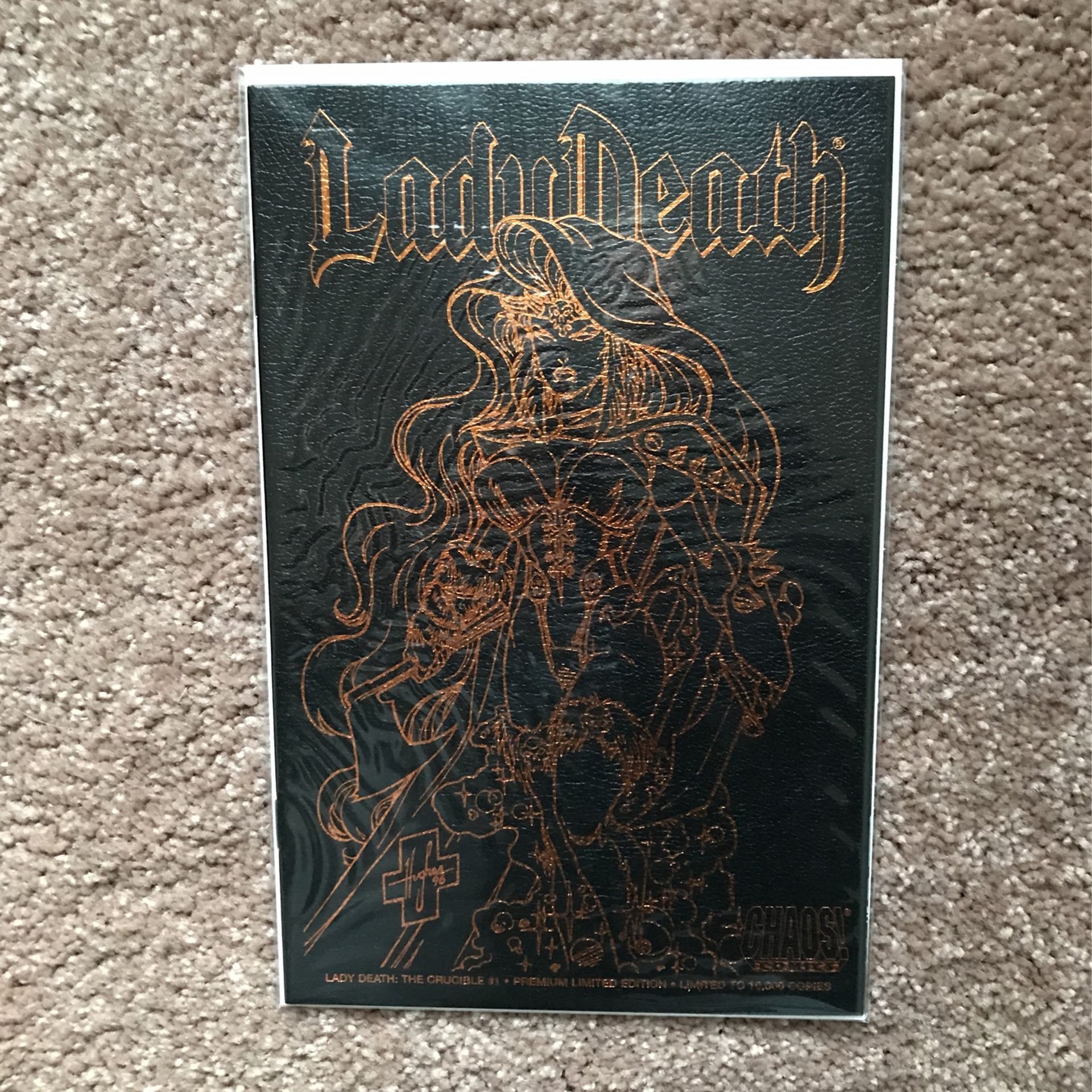 Lady Death The Crucible #1 Premium Limited Edition Limited To 10,000 Copies