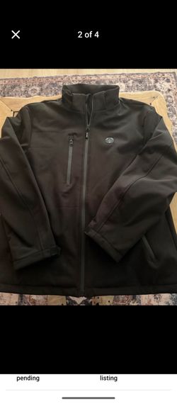Black Full-Zip Softshell Jacket HEATED