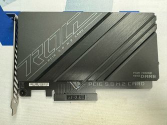 ASUS ROG Pcie 5.0 m.2 Expansion Hyper Card