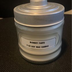 9 Oz Hand Crafted Monkey Farts Candle