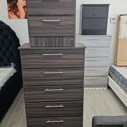 Chest And 1 Nightstand - Gavetero Y 1 Mesita De Noche 