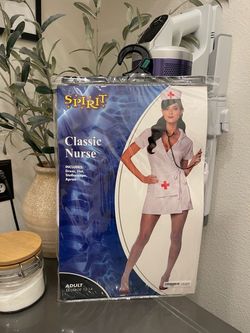 New Spirit Halloween Classic Nurse Adult Costume Size Large